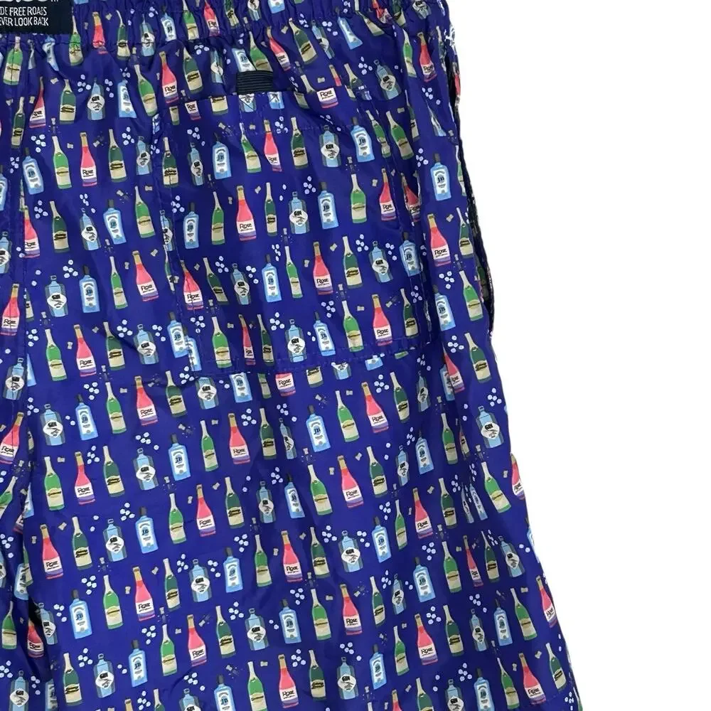 Johnny Brasco Cocktail‎ Swim Shorts Trunks Happy Hour Mens Large Party Vegas